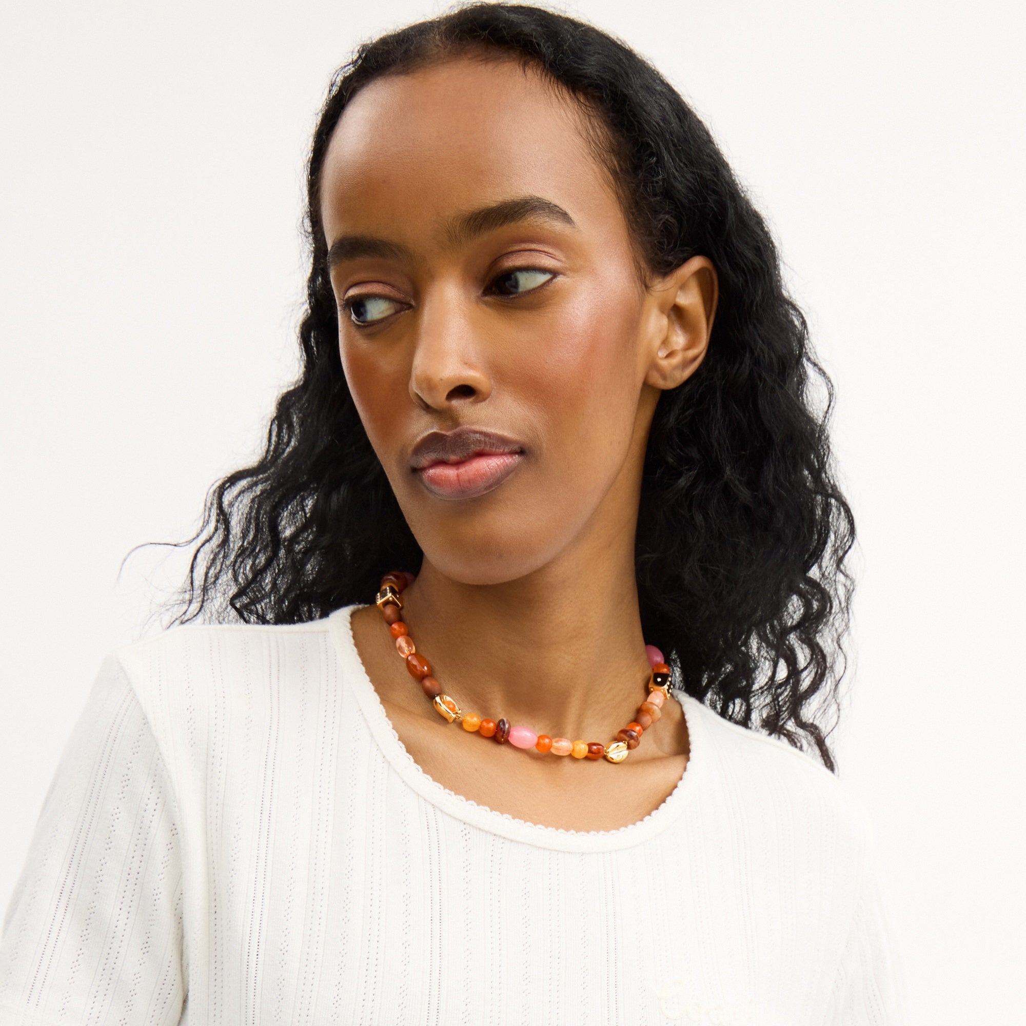 Beaded Choker Necklace
