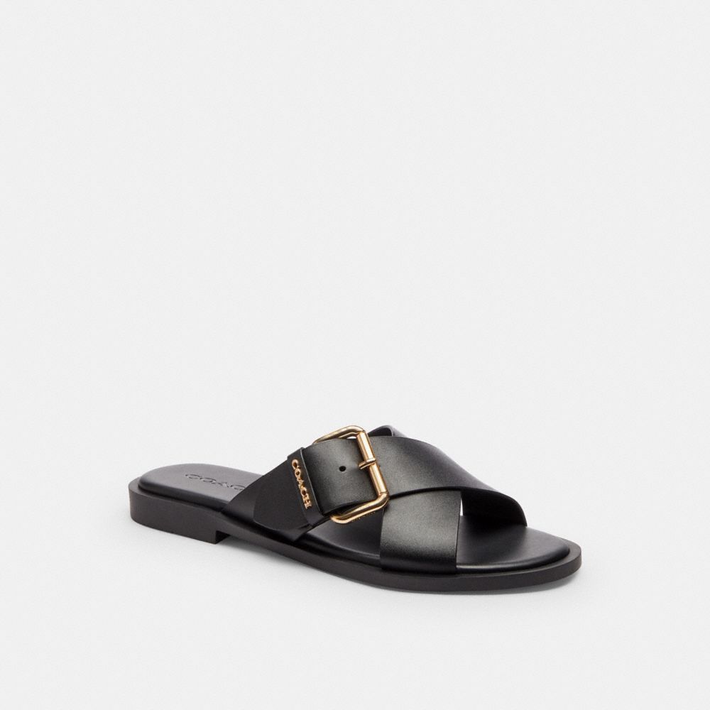 Crisscross Buckle Sandal
