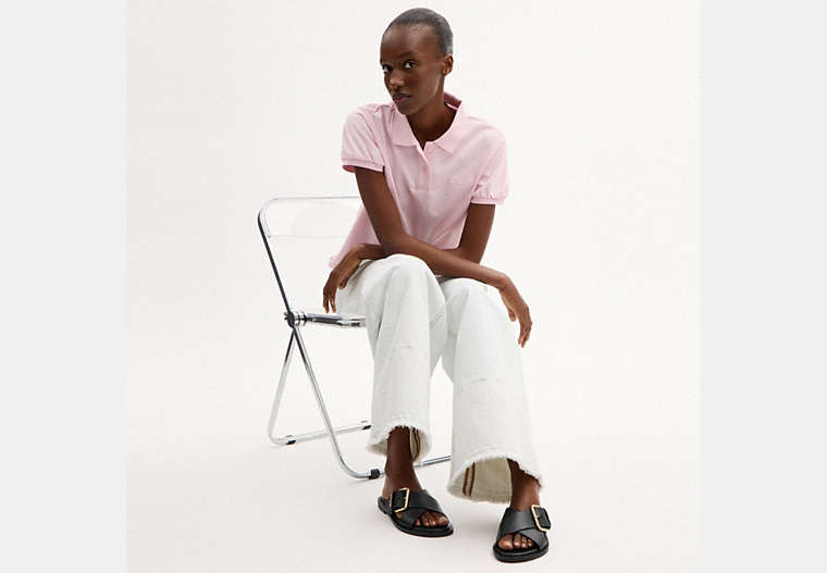 Crisscross Buckle Sandal