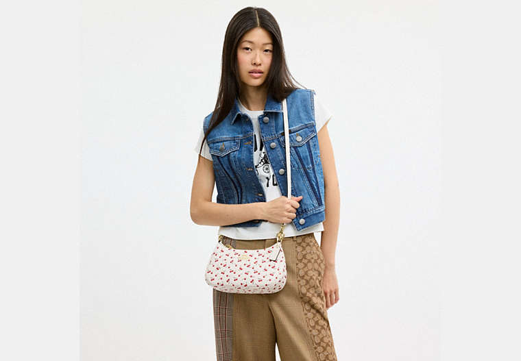 Teri Shoulder Bag With Cherry Print