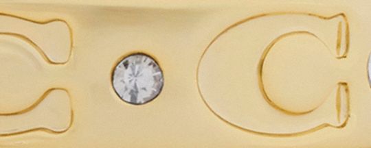 Repeated C Hinged Bangle