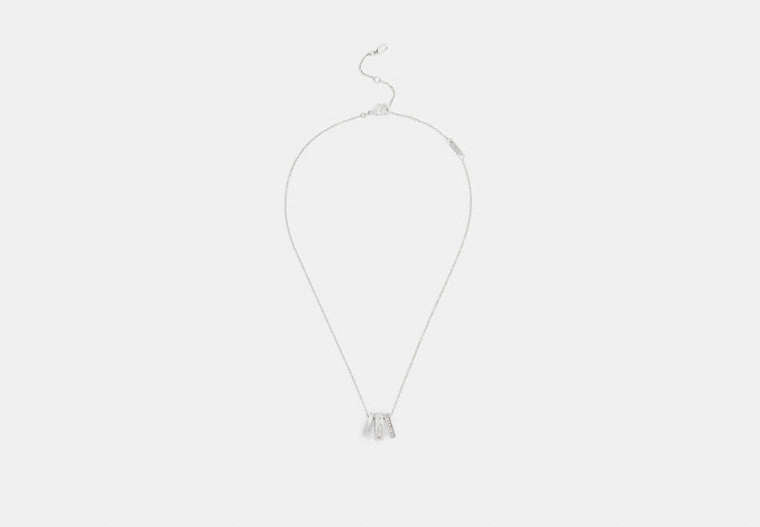Repeated C Rondelle Necklace
