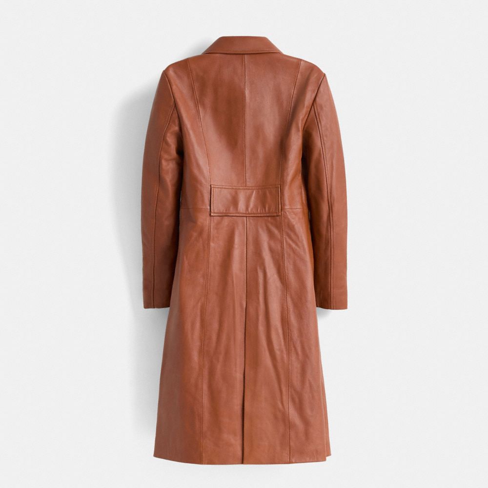 Restored Leather Coat