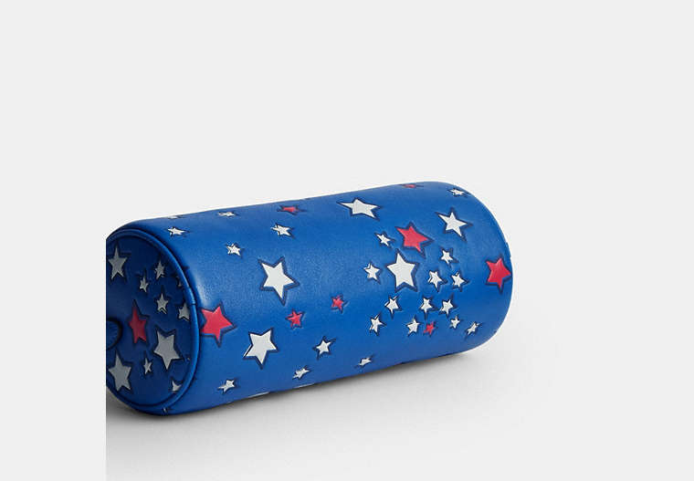 Barrel Bag With Americana Star Print
