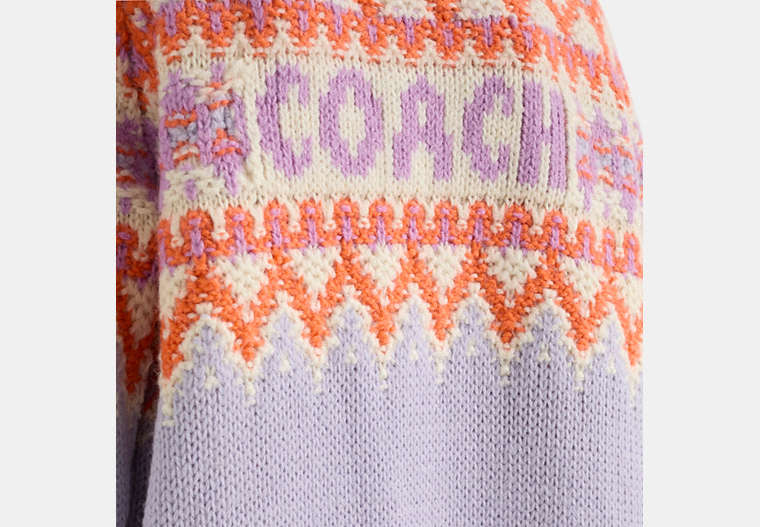 Restored Fair Isle Ski Sweater