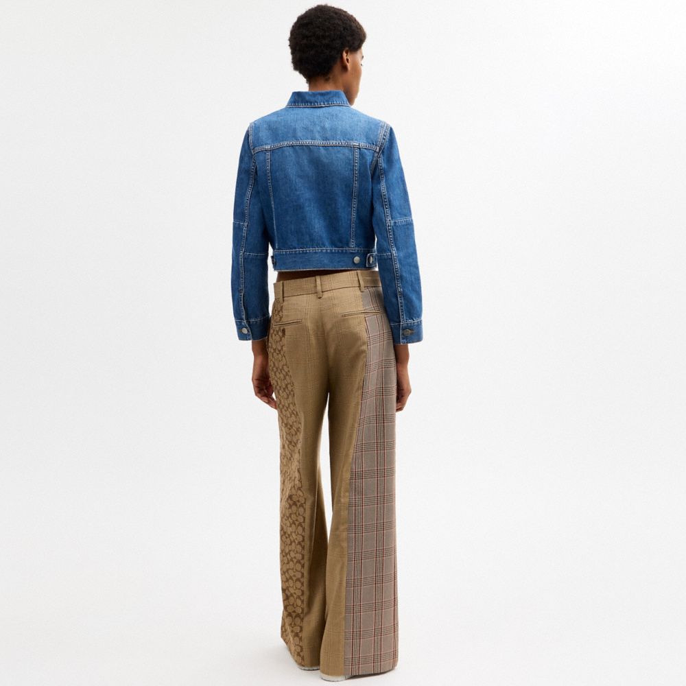 Shrunken Denim Workwear Jacket