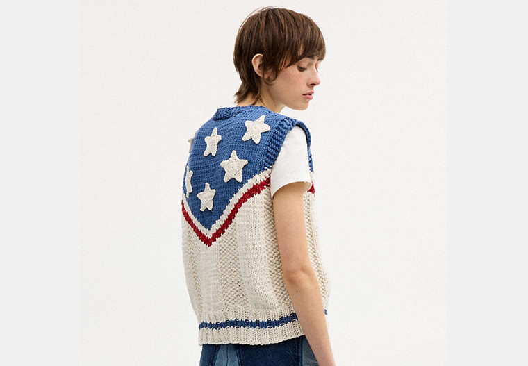 American Star Sweater Vest