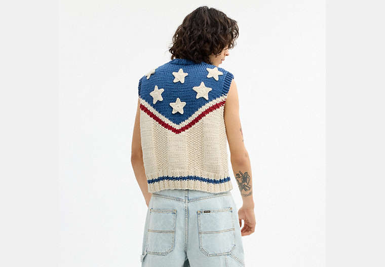 American Star Sweater Vest