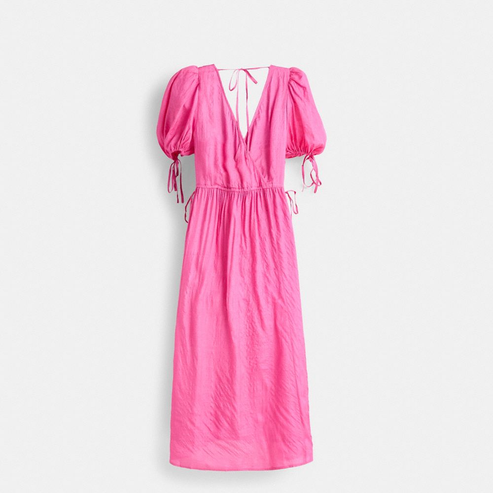 Restored Long Dress With Ties