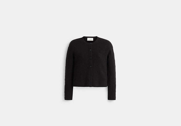 Restored Signature Knit Cropped Cardigan