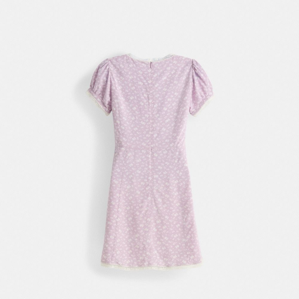 Restored Floral V-Neck Dress