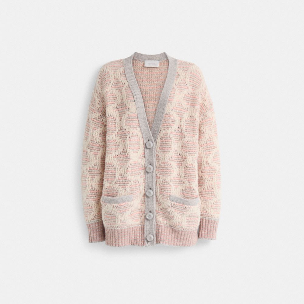 Restored Long Signature Cardigan