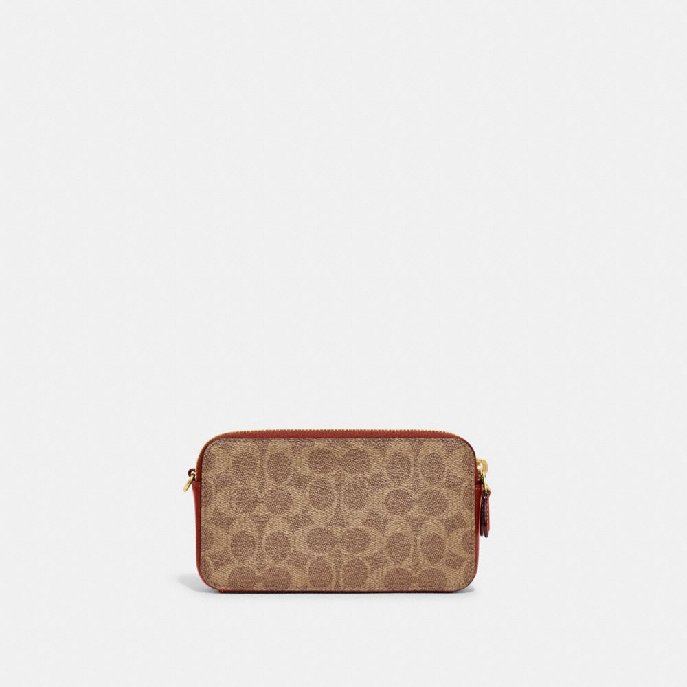 Kira Crossbody Bag In Colorblock Signature Canvas