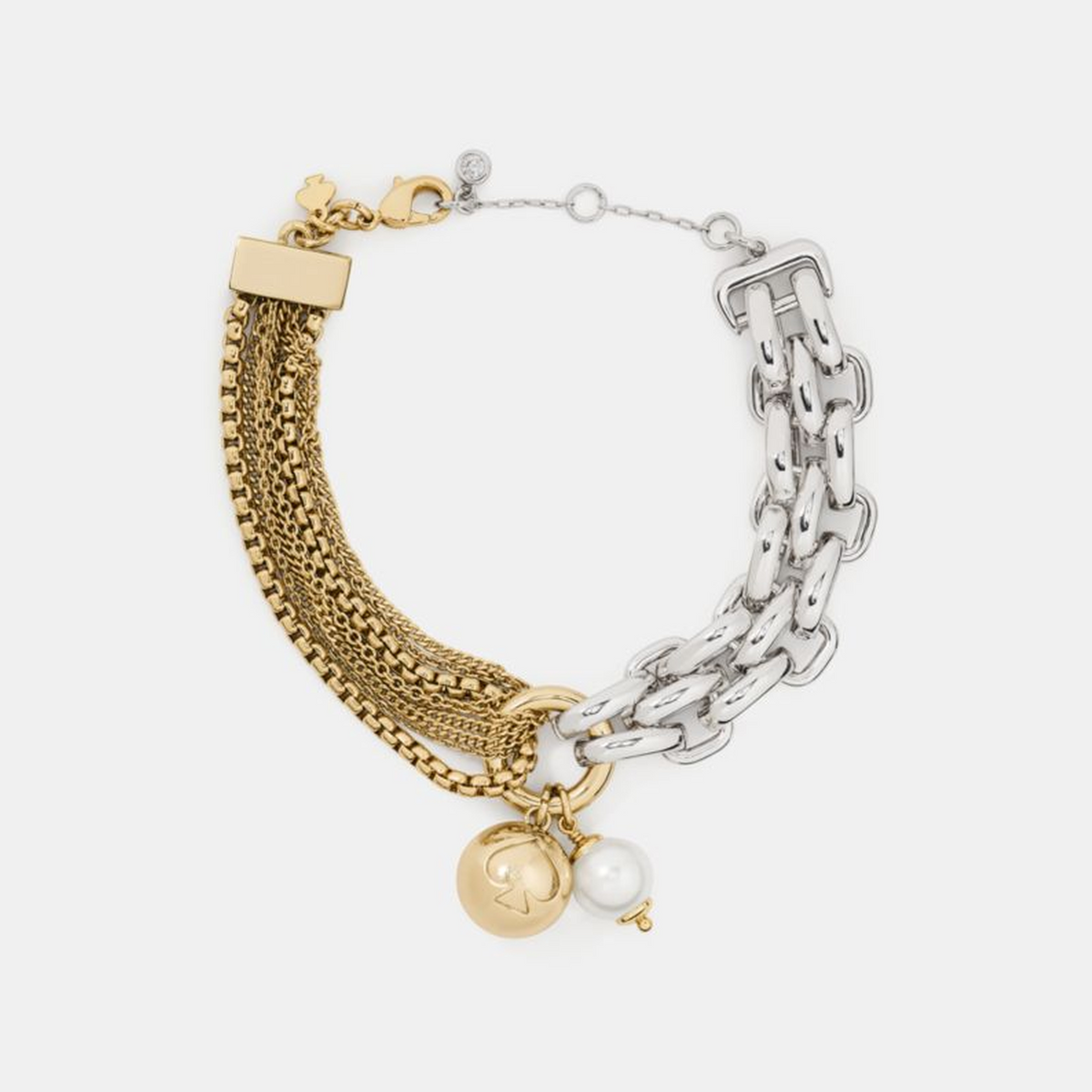 Chain Reaction Asymmetrical Bracelet