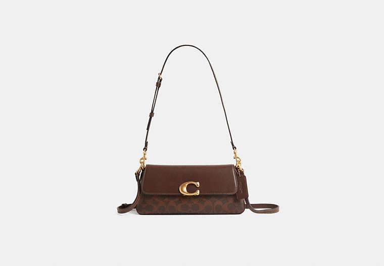 Restored Jet Shoulder Bag In Signature Canvas