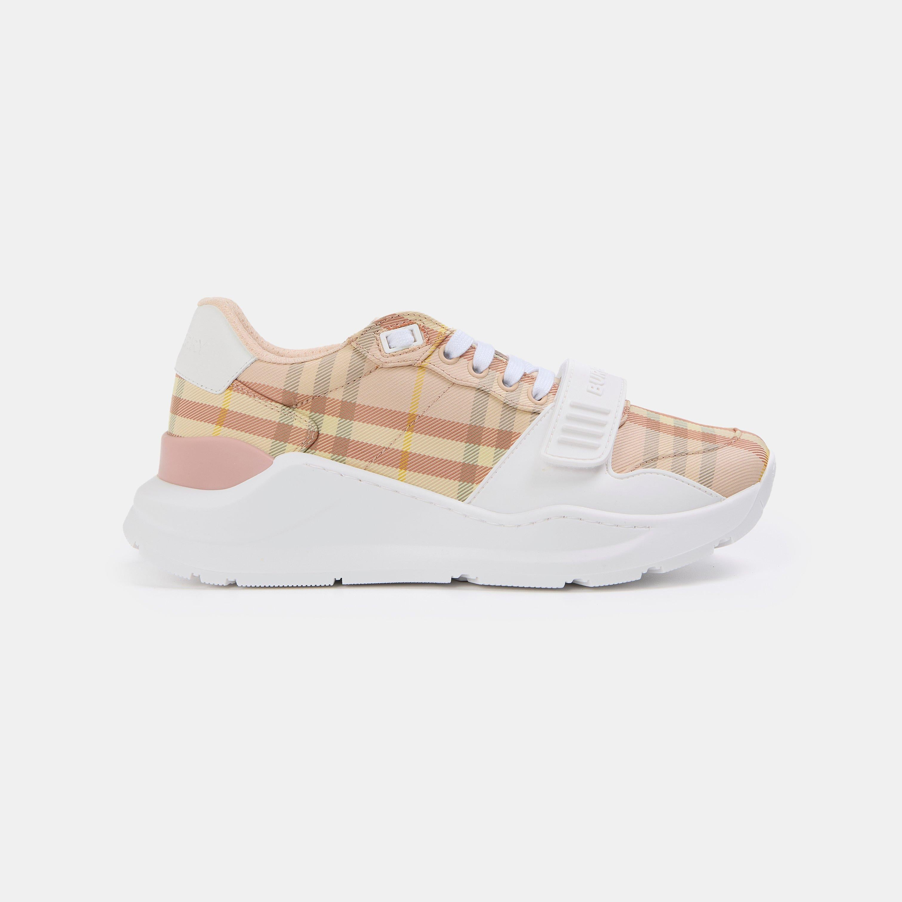 Check Cotton New Regis Trainers
