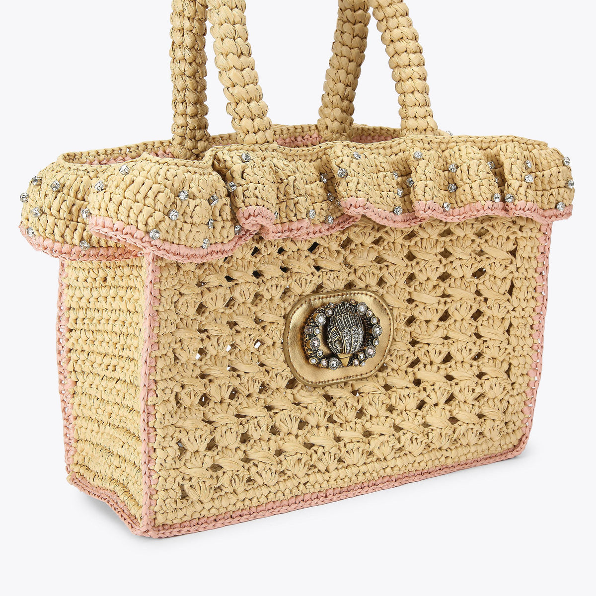 Chelsea Ruffle Tote Bag