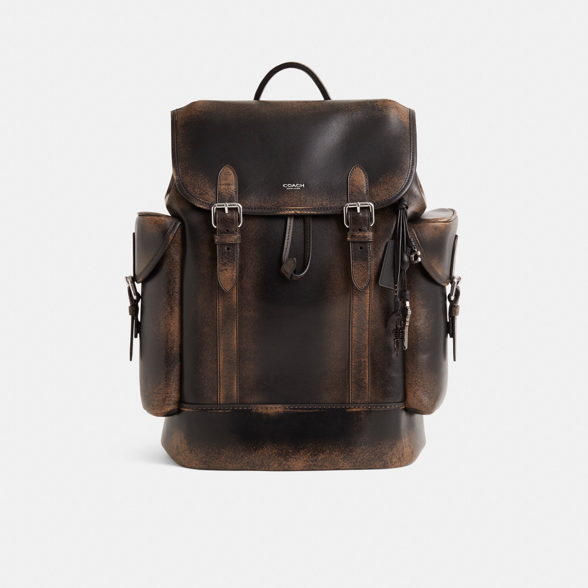 Restored Hitch Backpack In Loved Leather