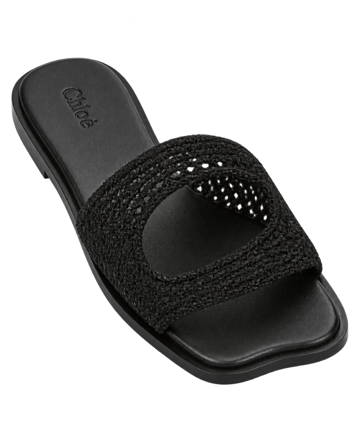 Chloé Crochet Soleil Slides