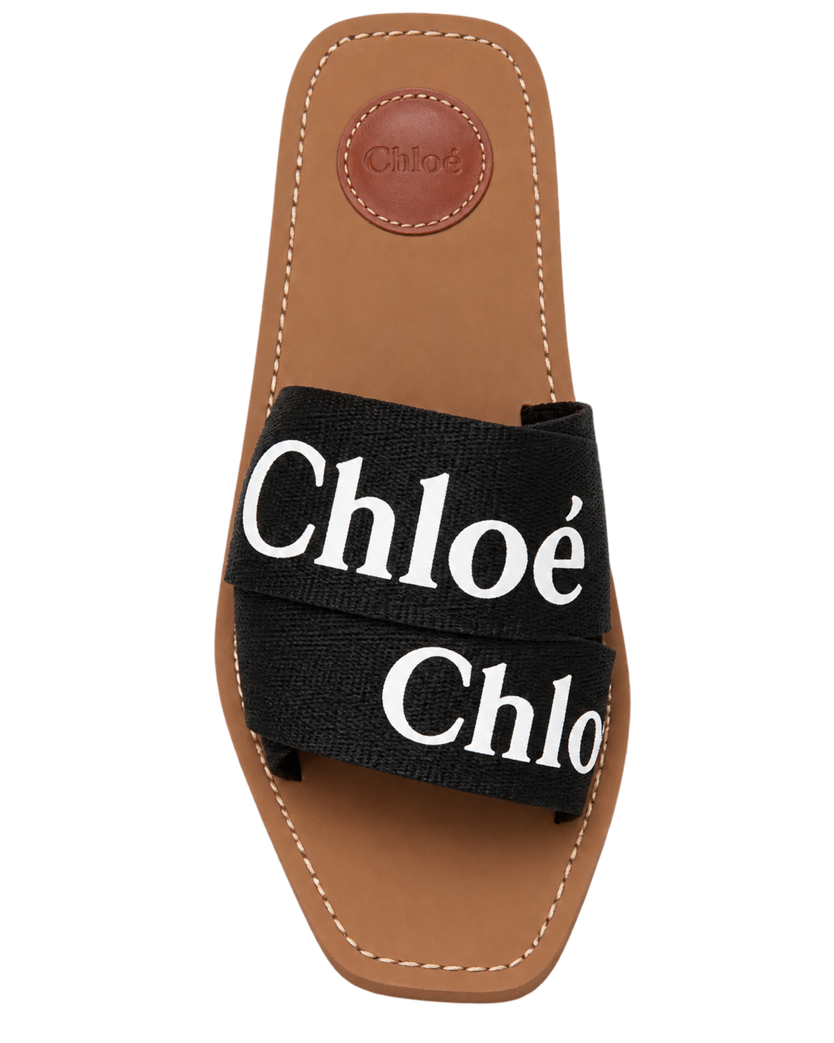 Chloé Woody logo-print sandals