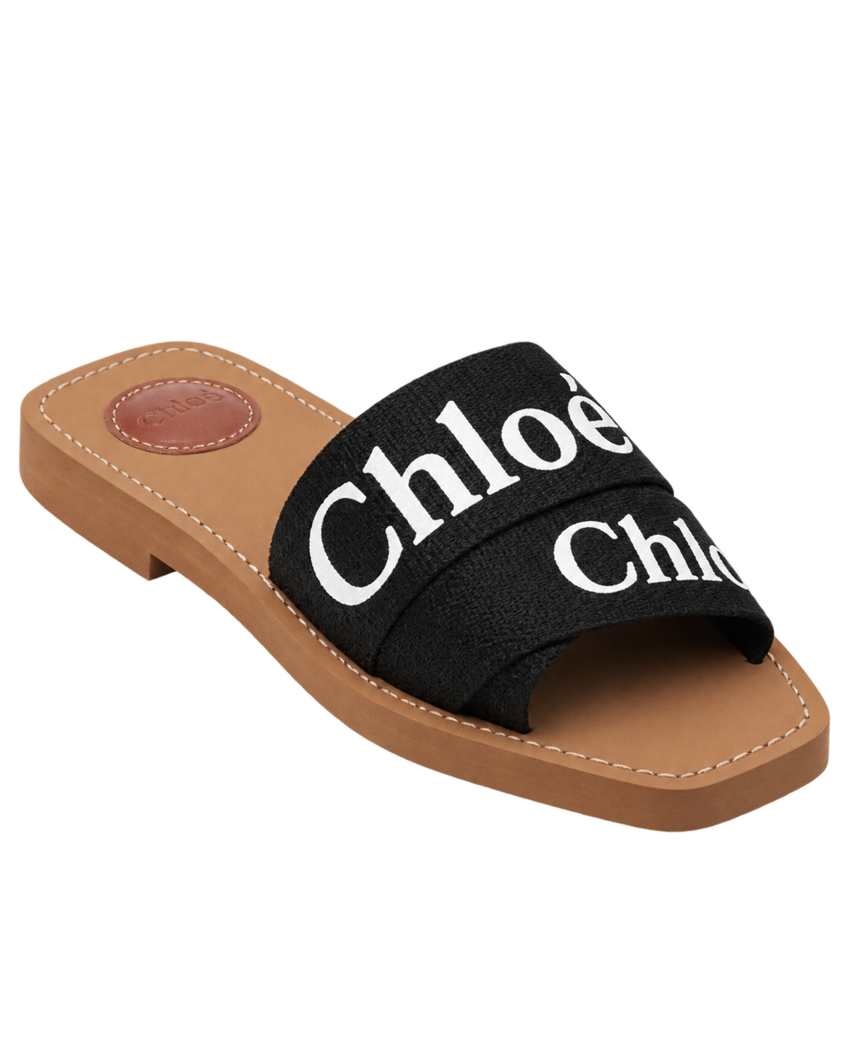 Chloé Woody logo-print sandals