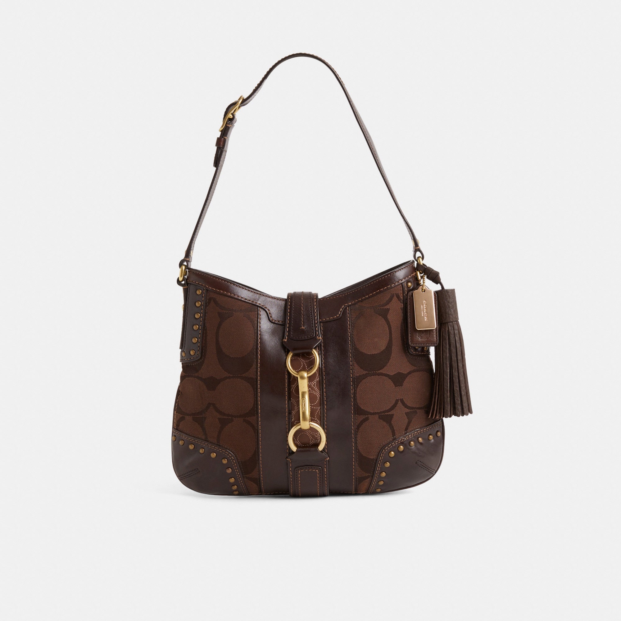 Reloved Hamptons Stripe Hobo