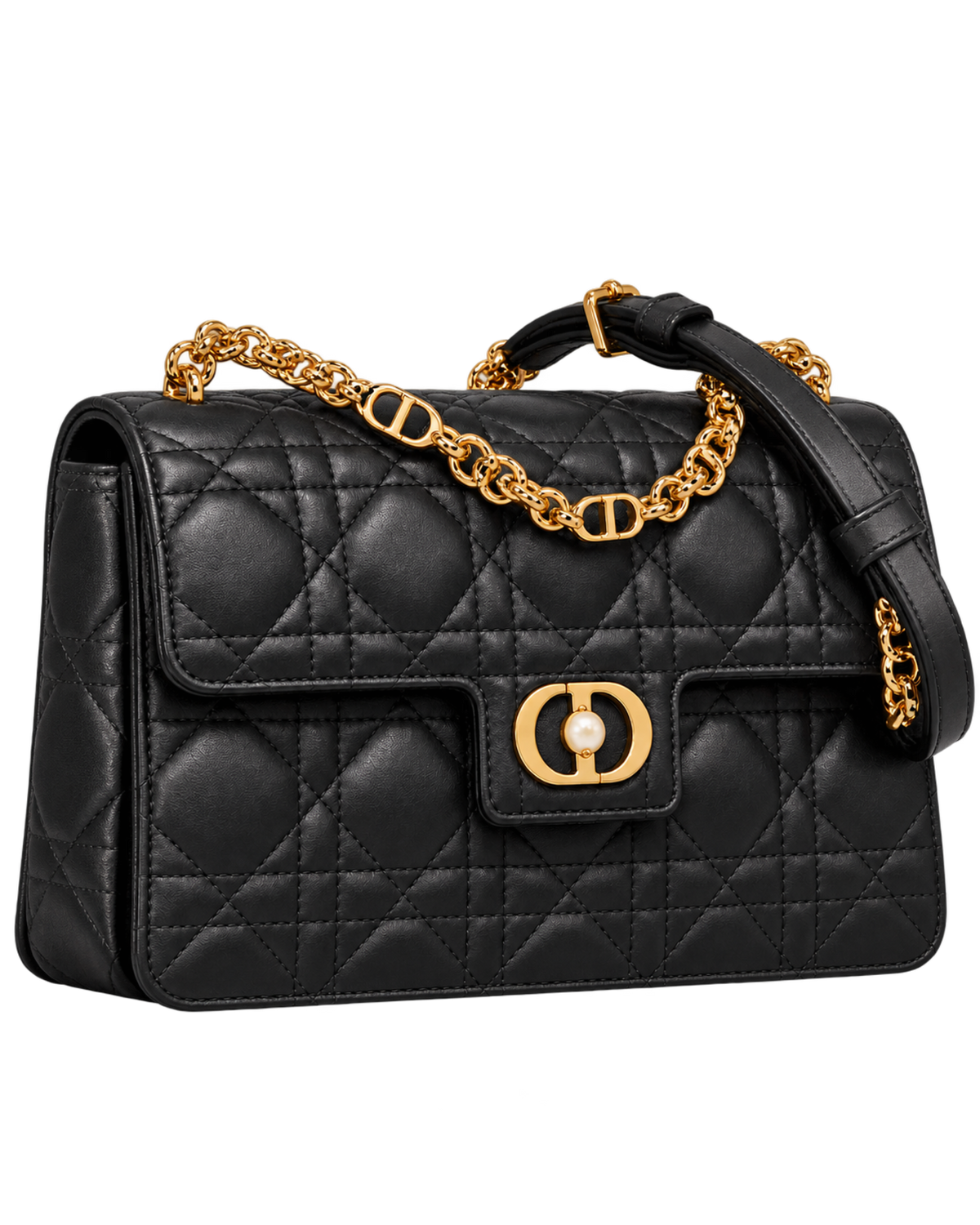 Christian Dior Jolie Mini bag in black lambskin