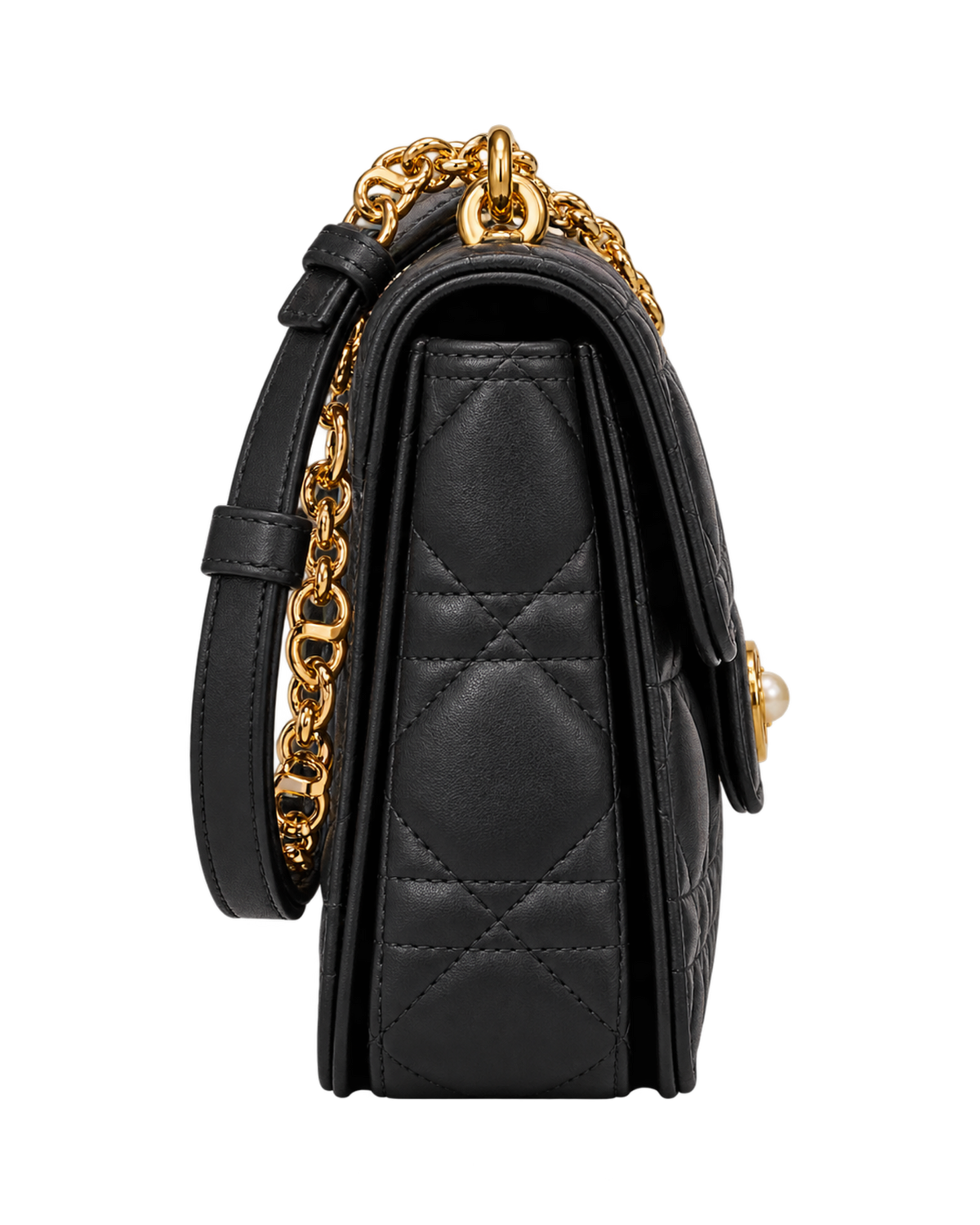 Christian Dior Jolie Mini bag in black lambskin