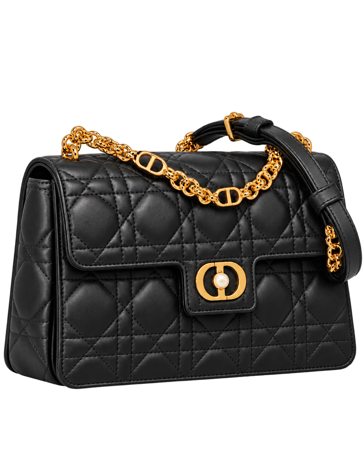 Christian Dior Jolie Mini bag in black lambskin