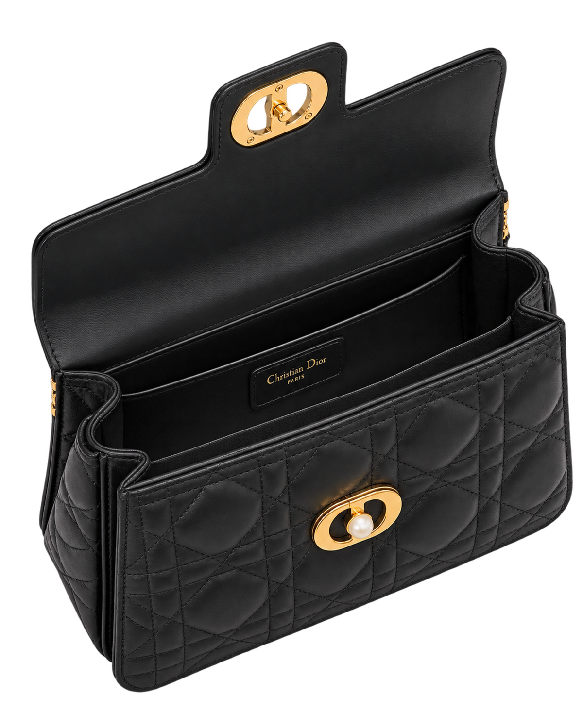 Christian Dior Jolie Mini bag in black lambskin