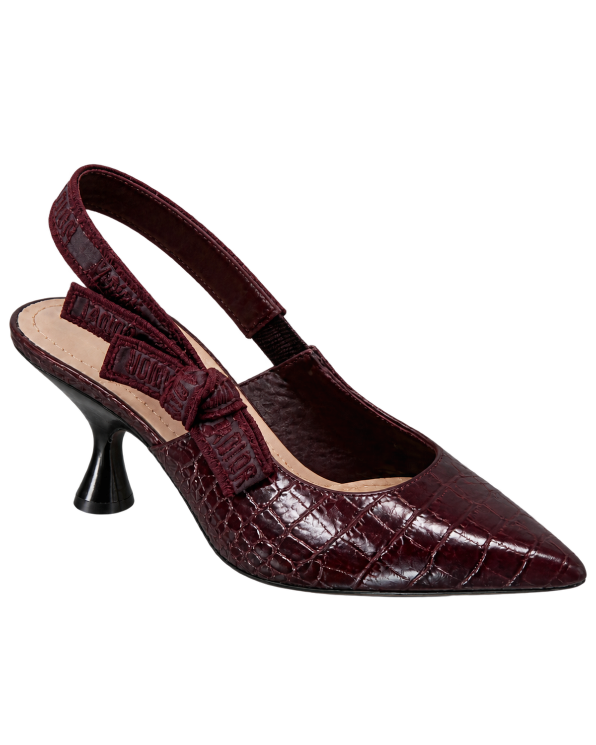 Christian Dior Leather Slingback Pumps