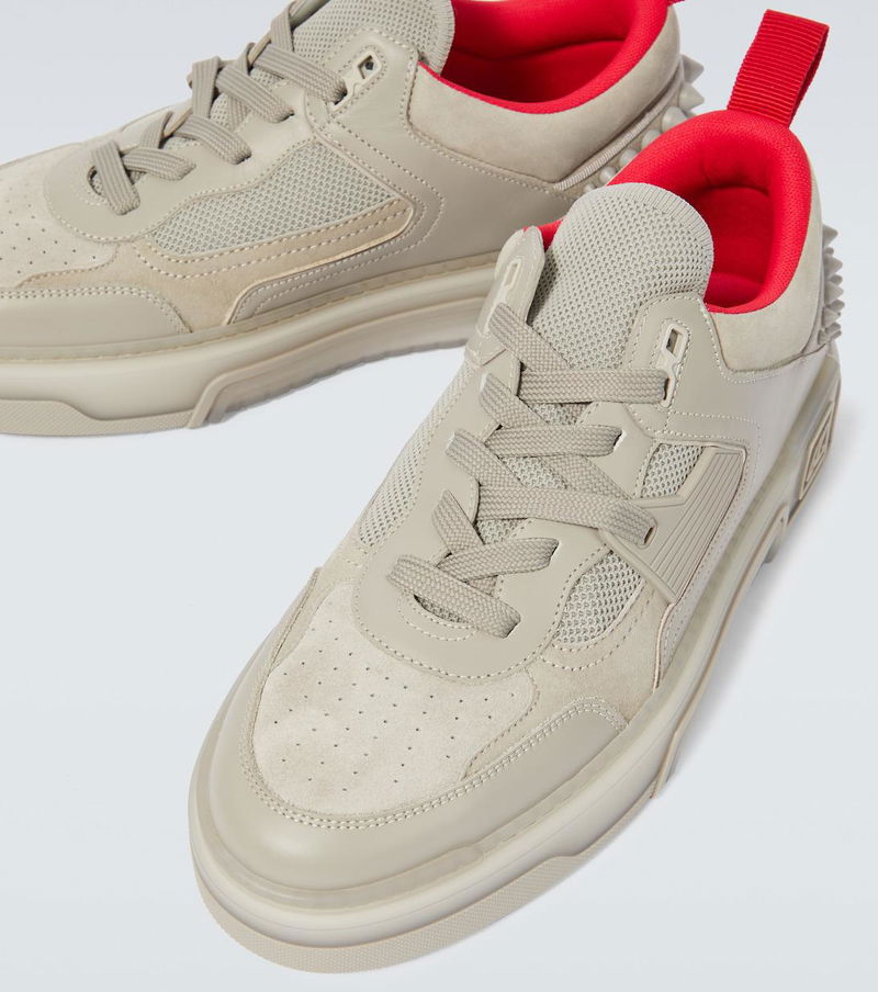 Astroloubi Leather And Suede Sneakers