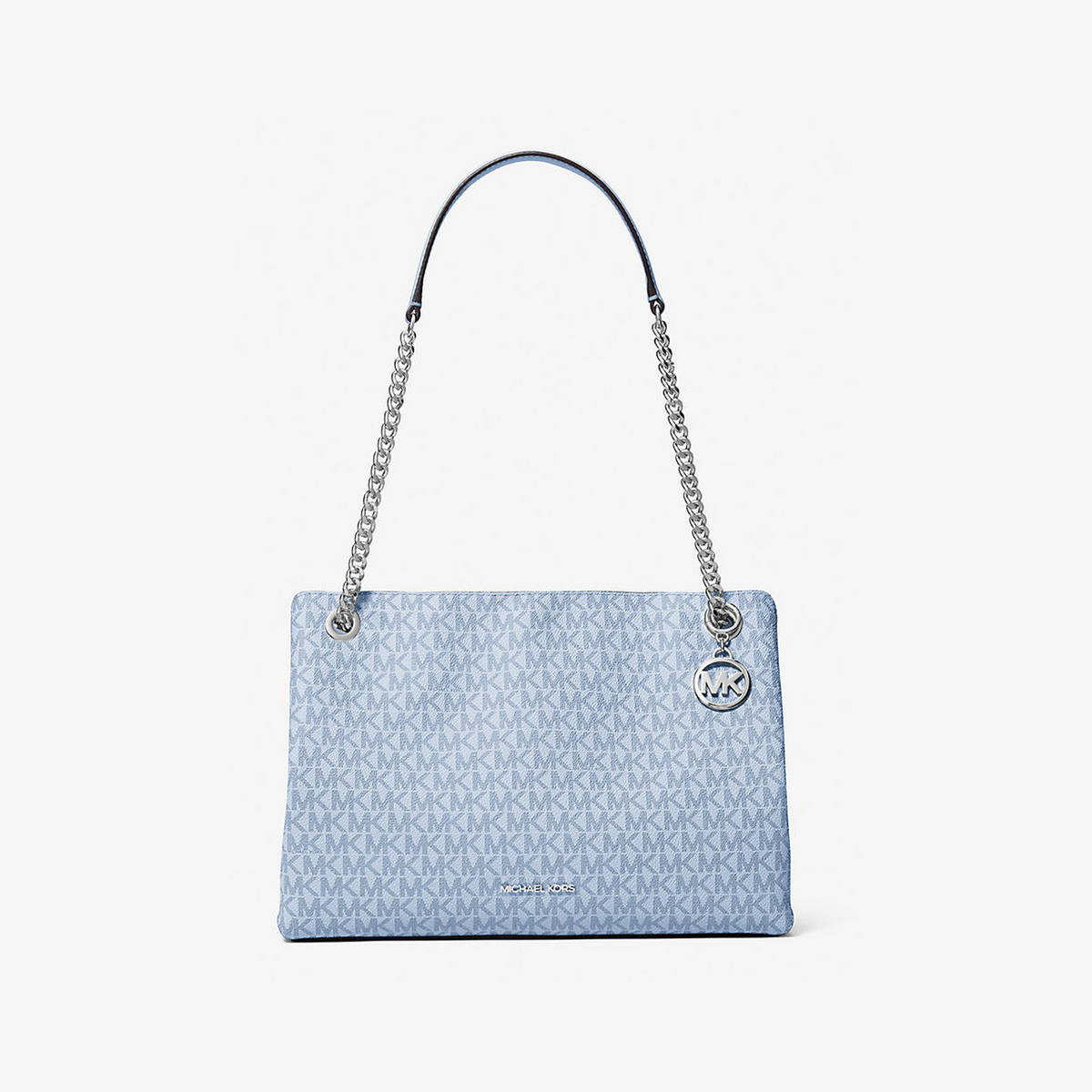 Christina Medium Signature Logo Shoulder Bag