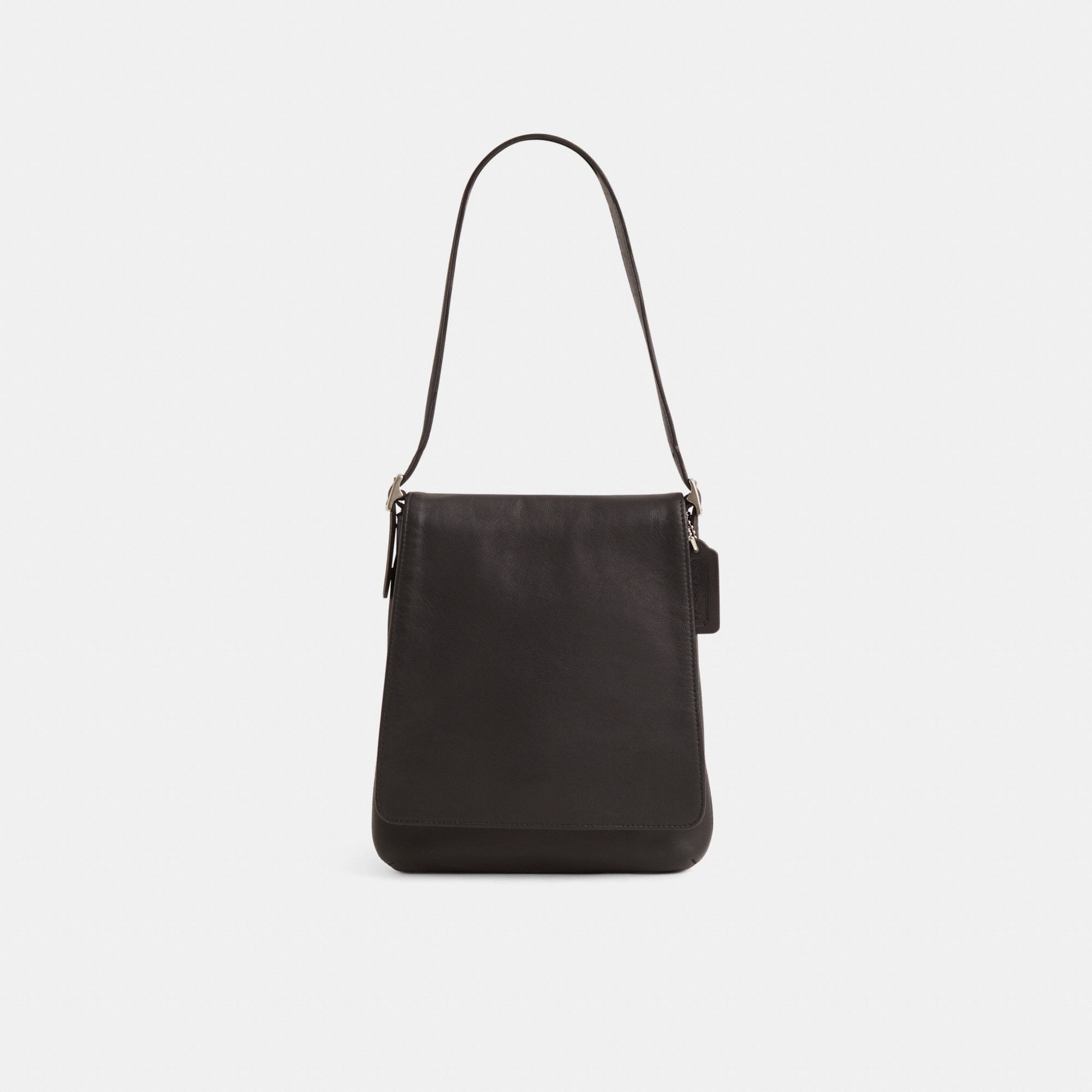 Vintage Slim Flap Shoulder Bag