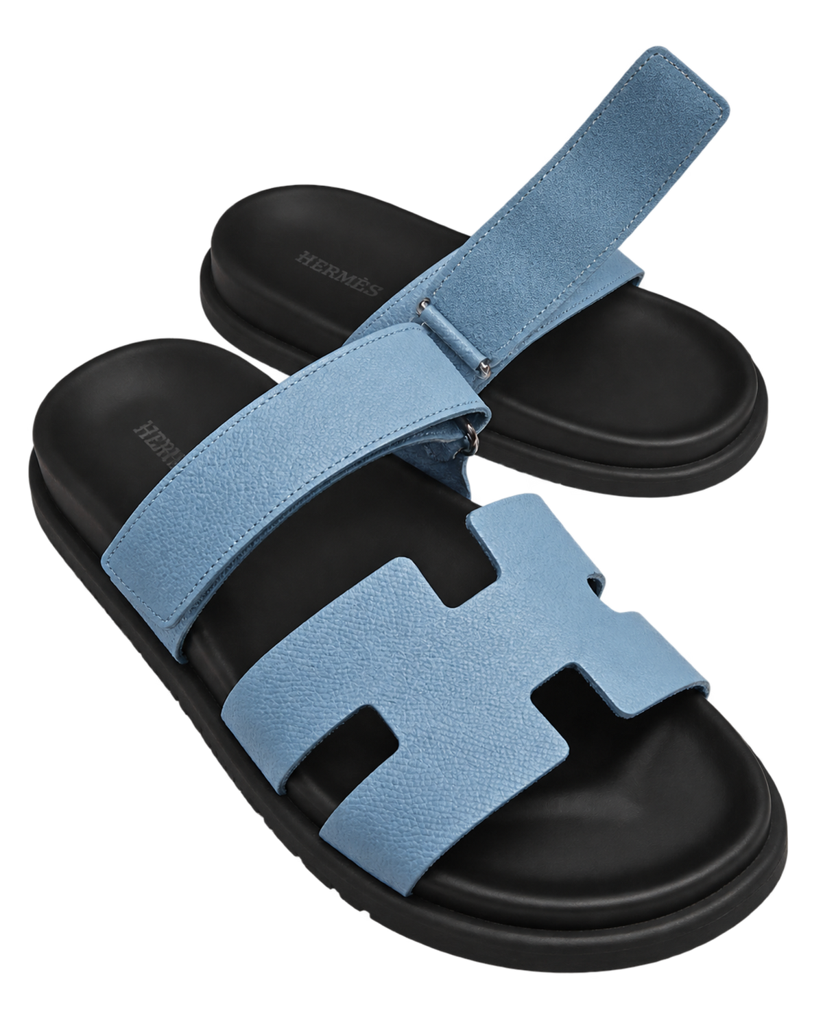 Chypre sandal in Bleu Jeans