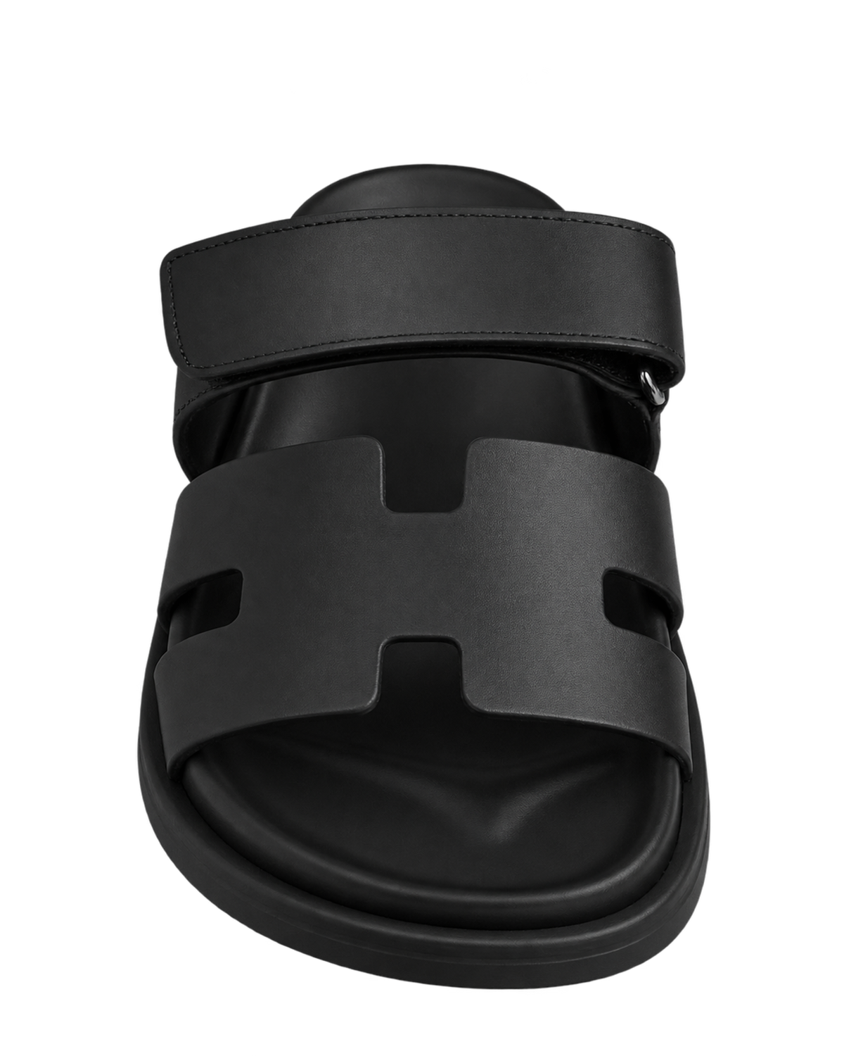 Chypre sandal in Noir