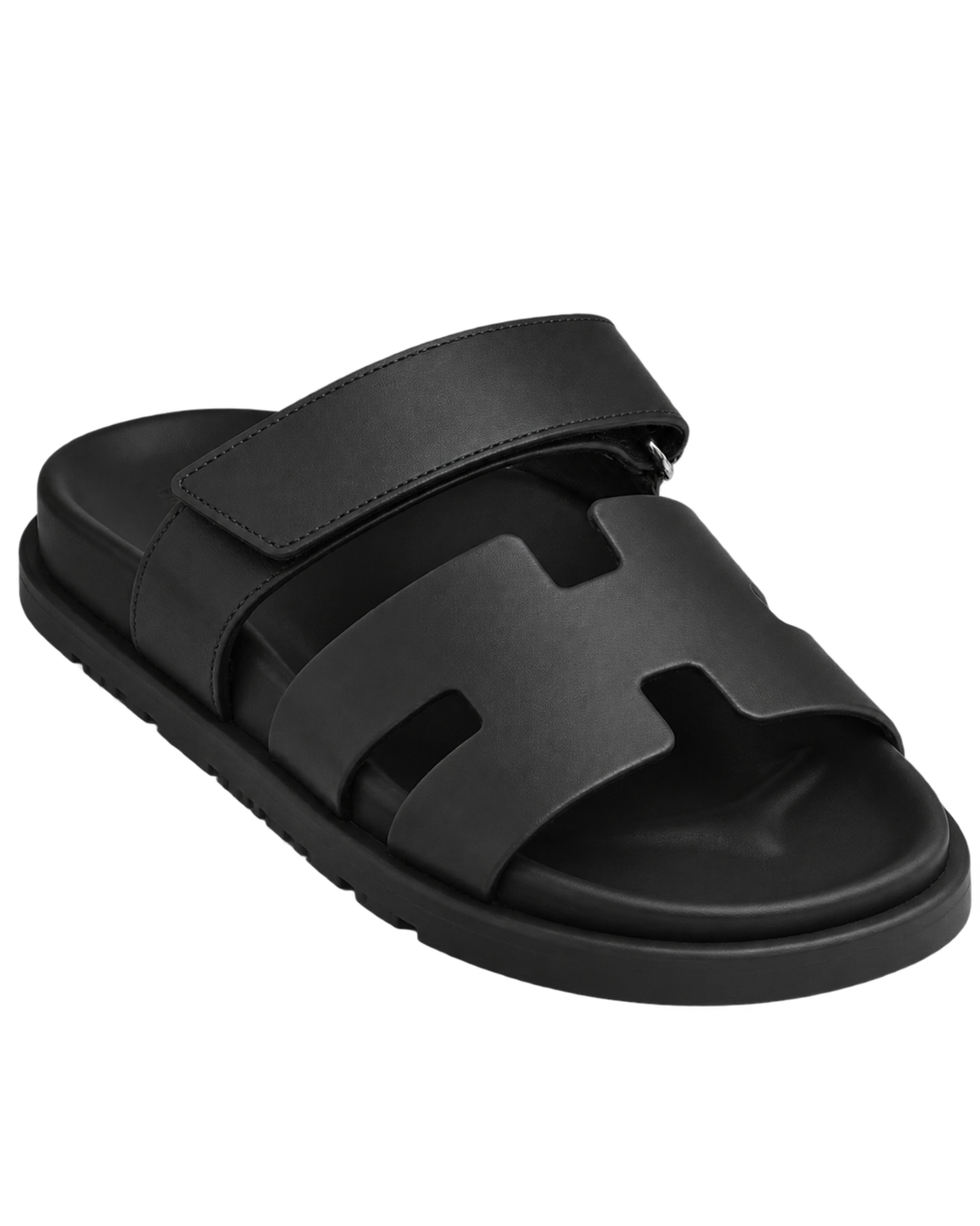 Chypre sandal in Noir