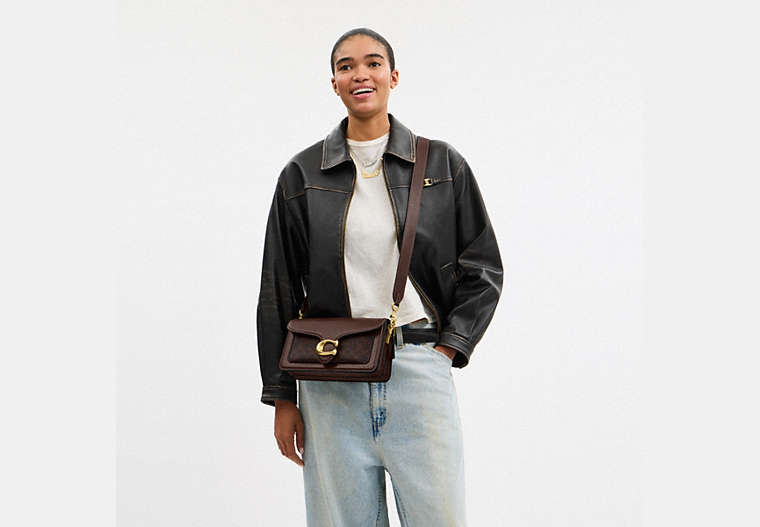 Tabby Shoulder Bag 26 In Signature Canvas