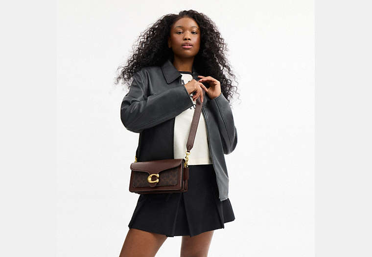 Tabby Shoulder Bag 26 In Signature Canvas