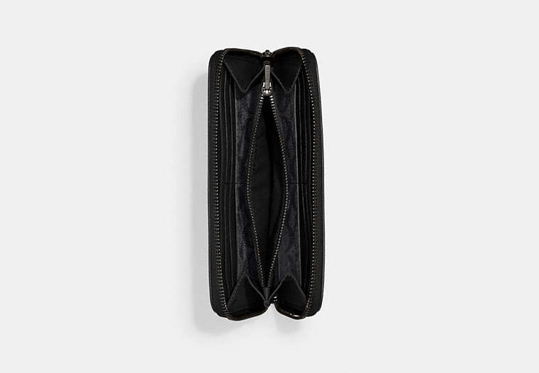 Accordion Wallet With Signature Canvas Interior