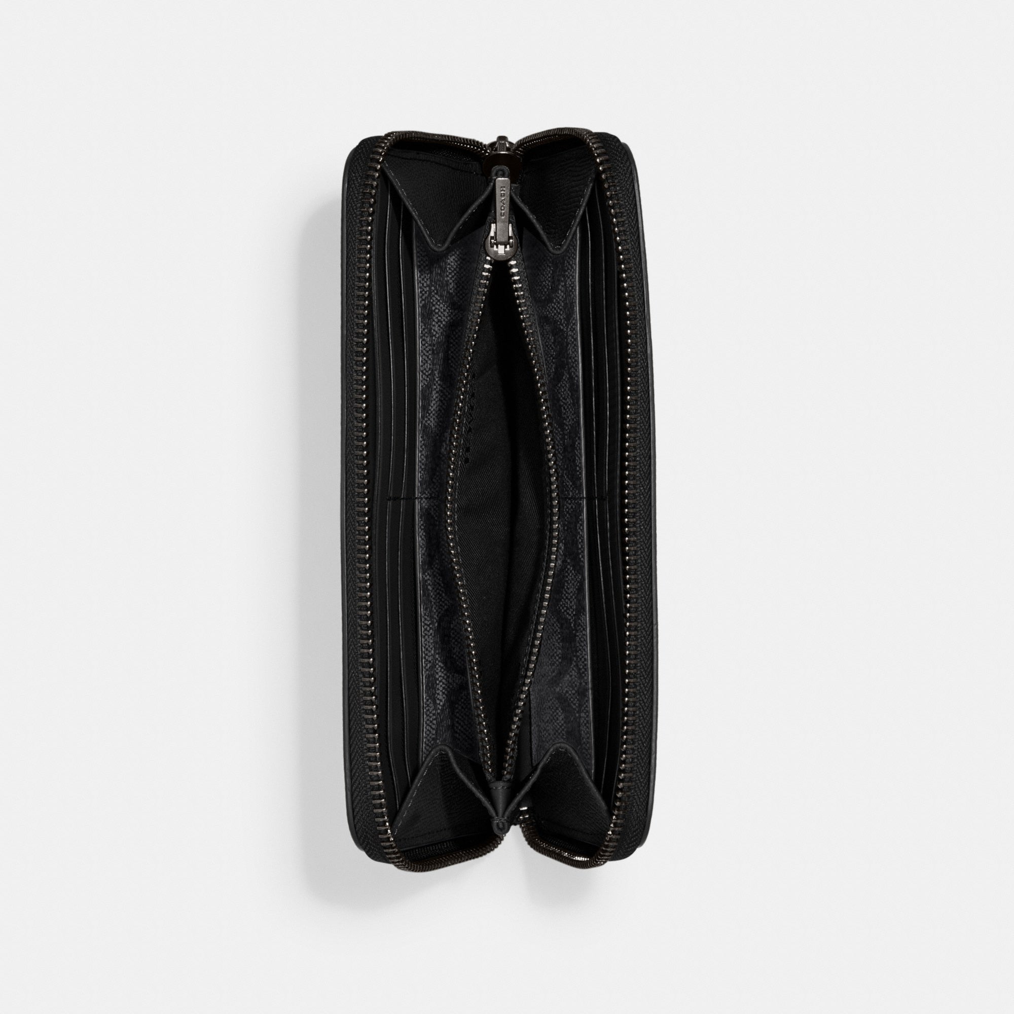 Accordion Wallet With Signature Canvas Interior