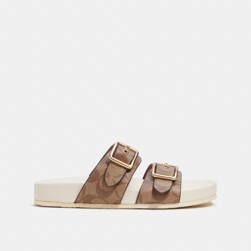 Allanah Sandal In Signature Canvas