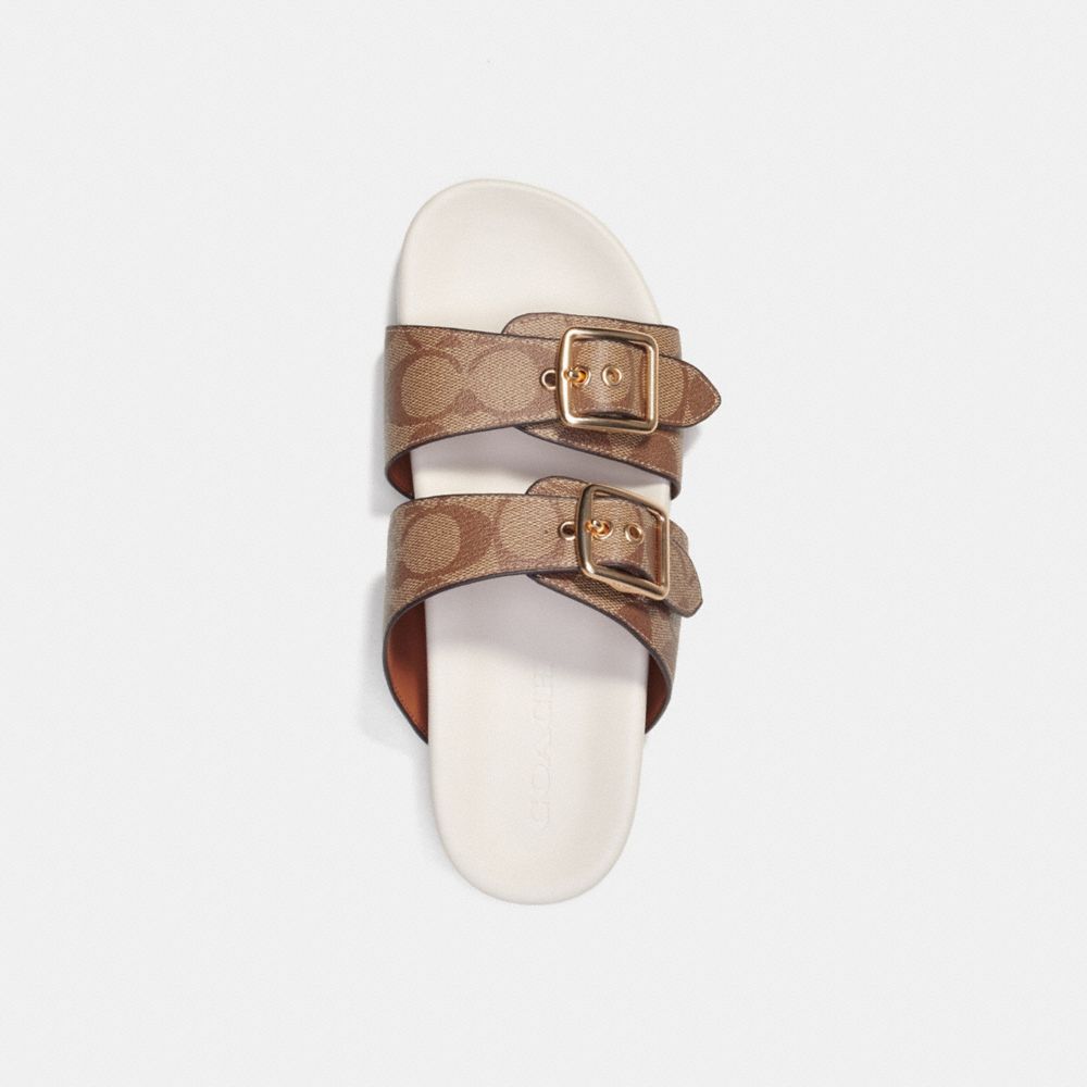 Allanah Sandal In Signature Canvas