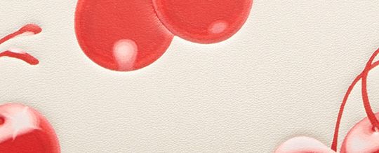 Ergo Bag In Coachtopia Leather With Cherry Print