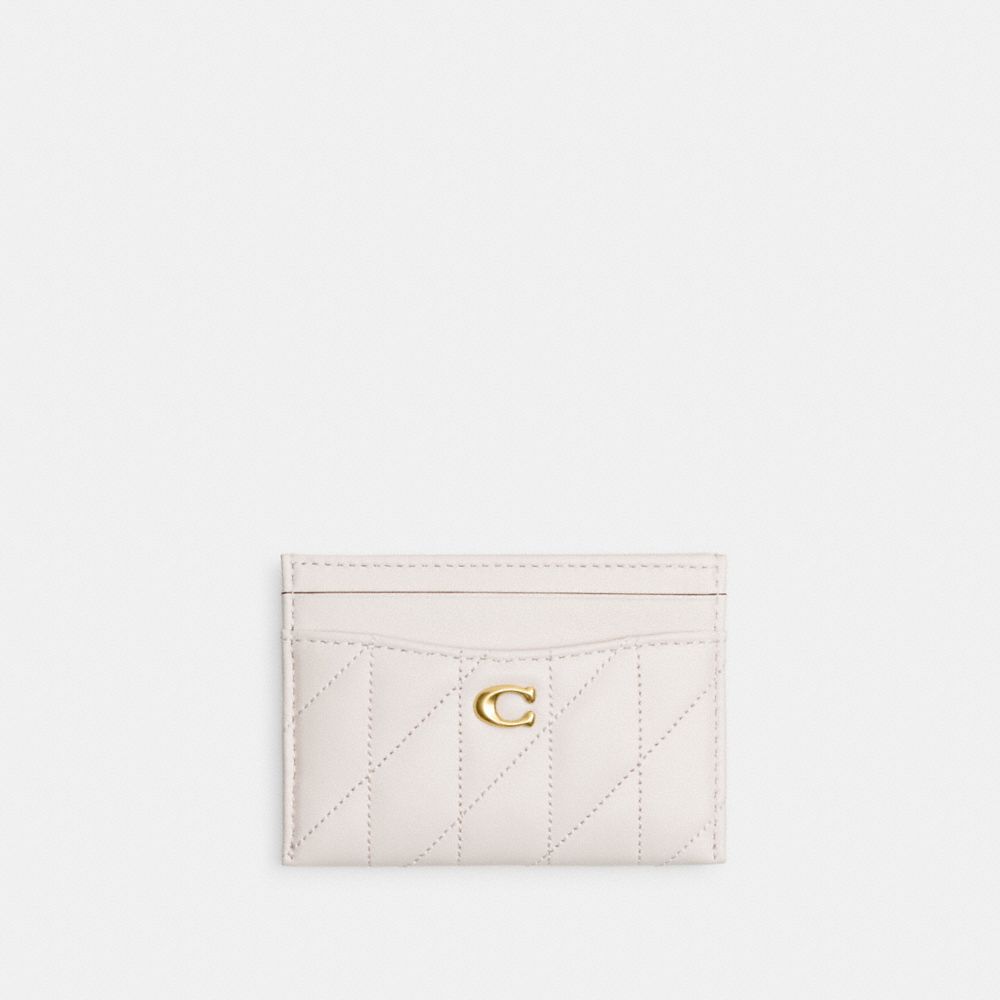 Essential Card Case With Pillow Quilting