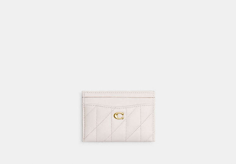 Essential Card Case With Pillow Quilting