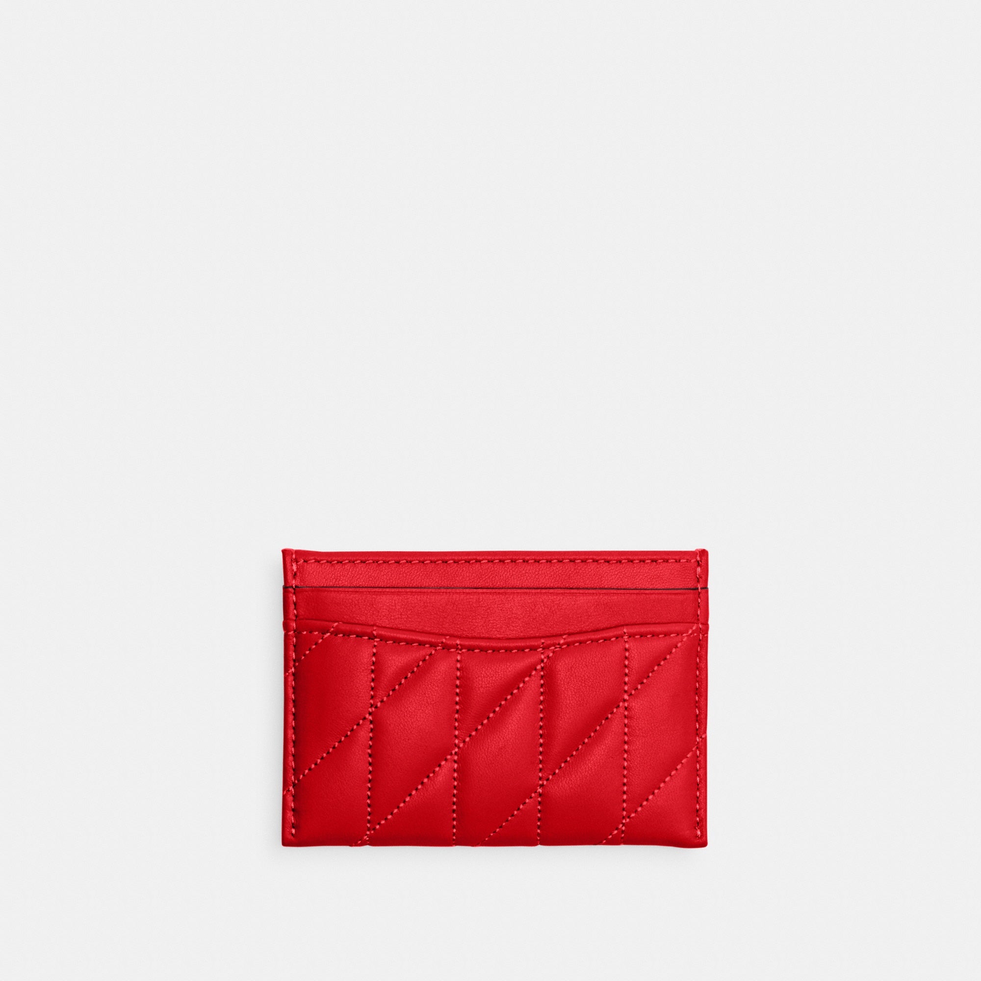 Essential Card Case With Pillow Quilting