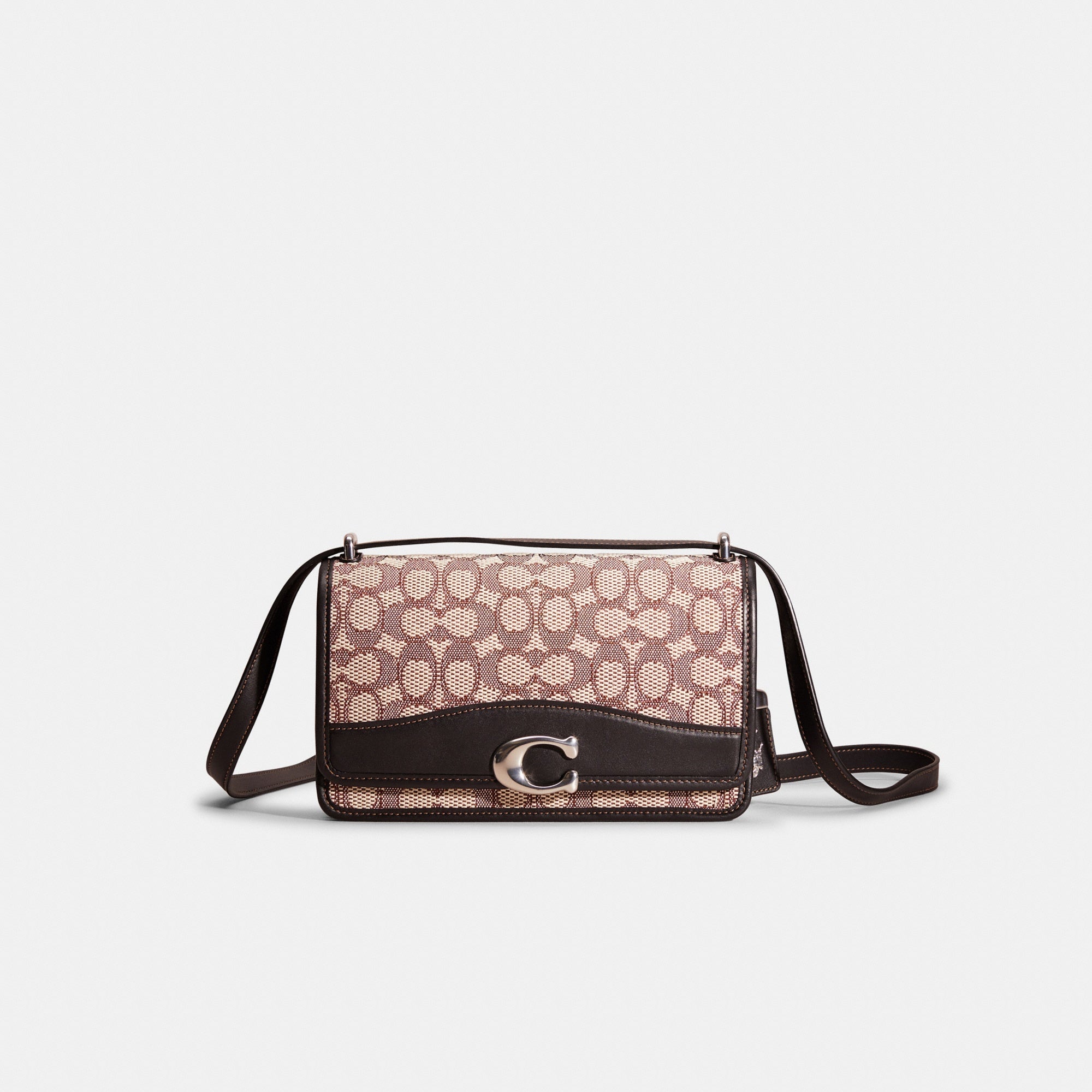 Restored Bandit Shoulder Bag In Signature Textile Jacquard