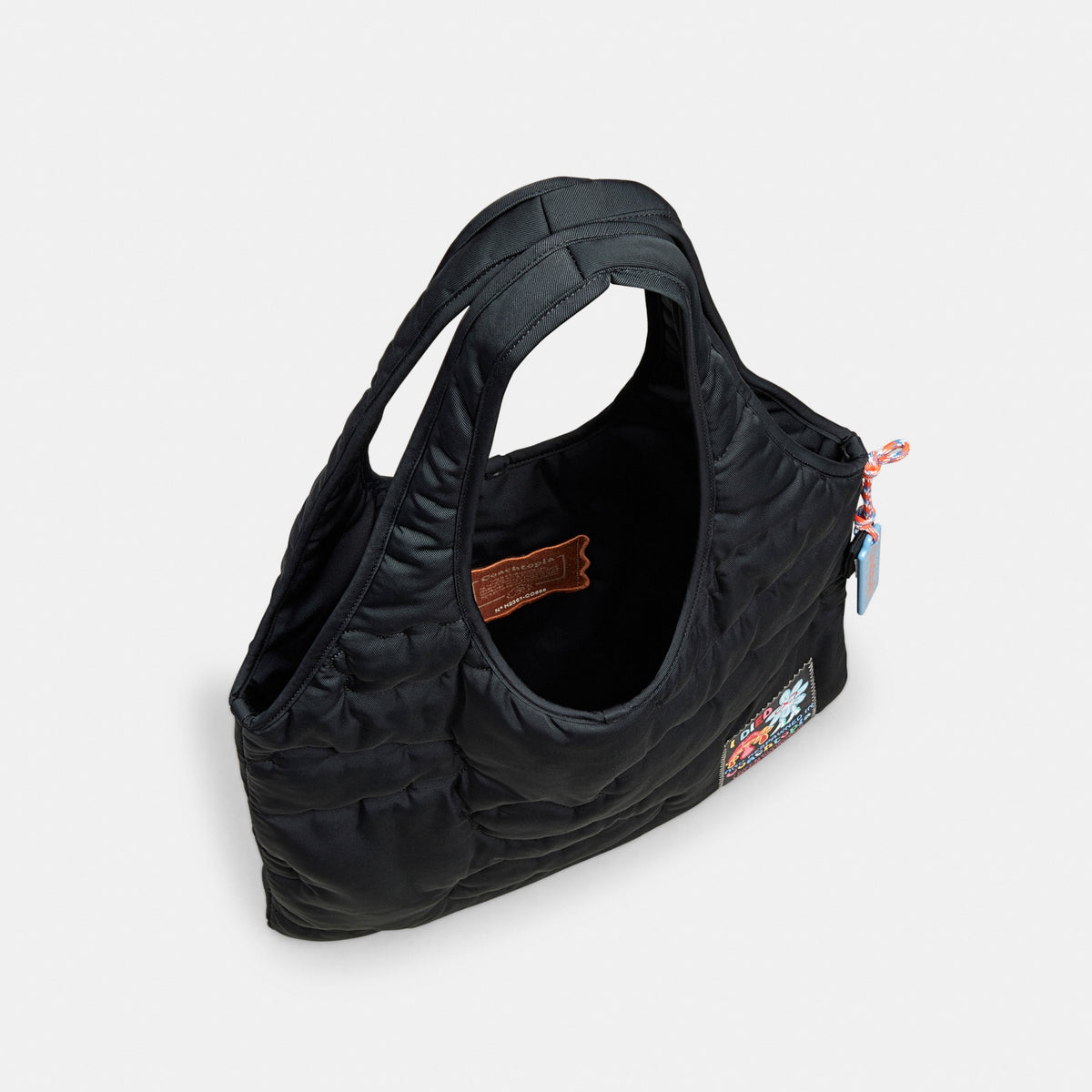 Coachtopia Loop Flat Tote With Cloud Quilting