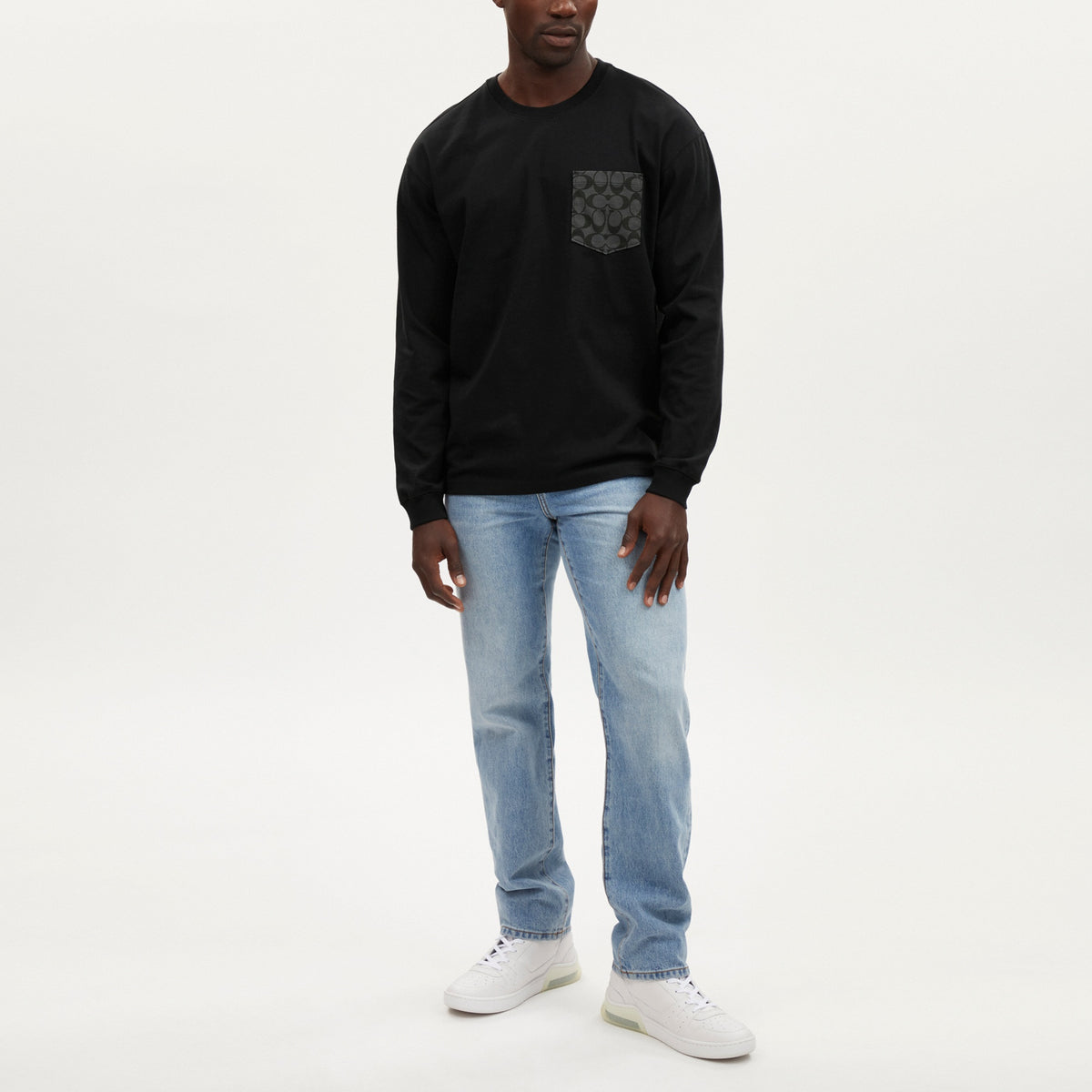 Signature Long Sleeve T-Shirt In Organic Cotton